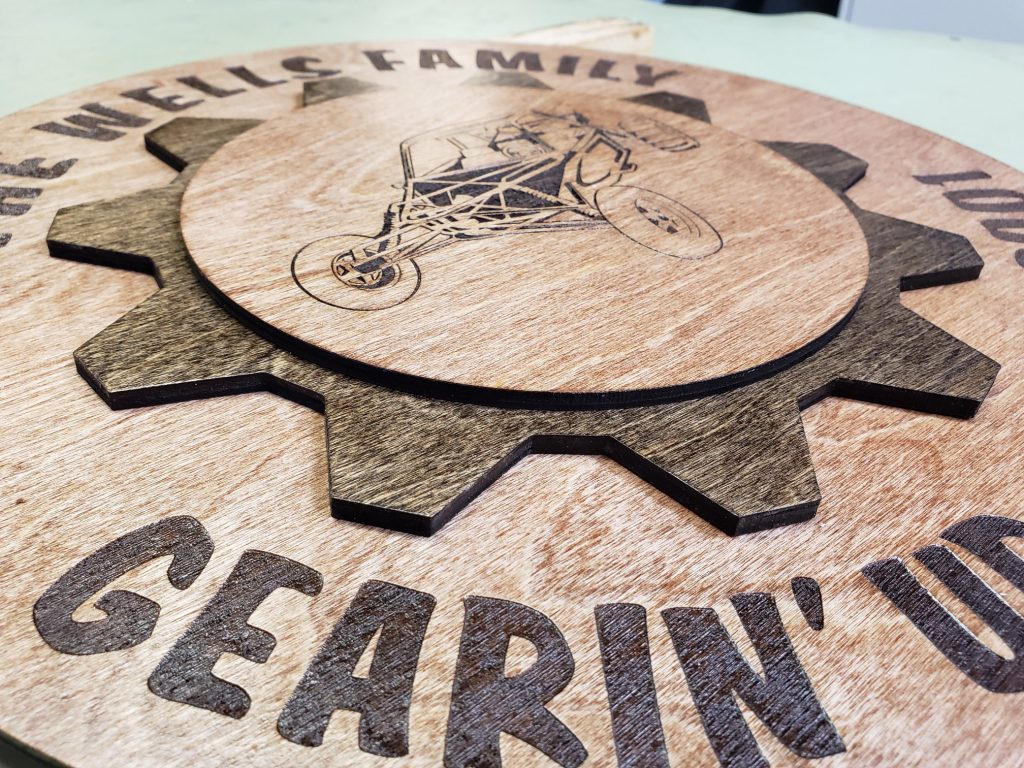 Laser Engraved Barrel Lid