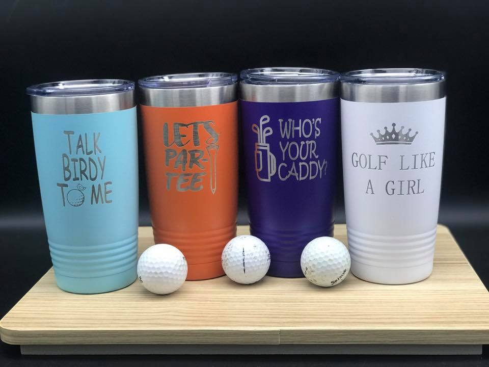 Laser Engraved Tumblers