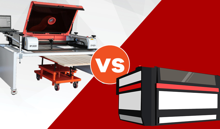 Ap Lazer Vs. Boss Laser Cutting Machines