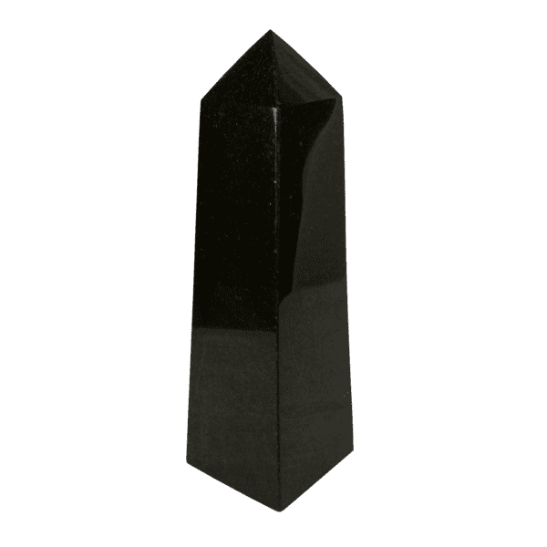 Jet Black Granite Obelisk Blank