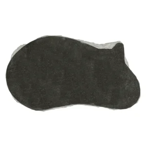 Cat Marker in Jet Black Granite