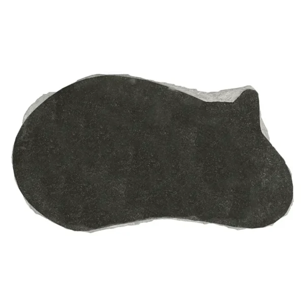 Cat Marker In Jet Black Granite