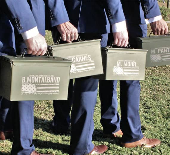 Laser Engraved Ammo Cans