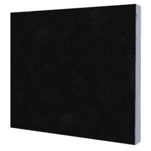 Granite Tile-Jet Black-Size: 12" x 12"-3/8-0