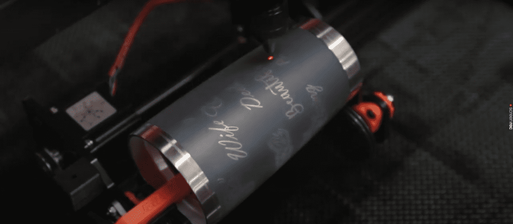 Laser Engraving A Tumbler